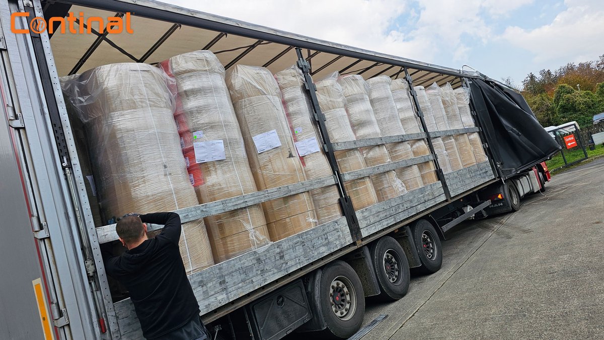 Another week, another truckload of SUPERflex™, ready to go out to our customers. All products are 100% in stock and available for next-day UK delivery. Trust Continal for reliability and speed.