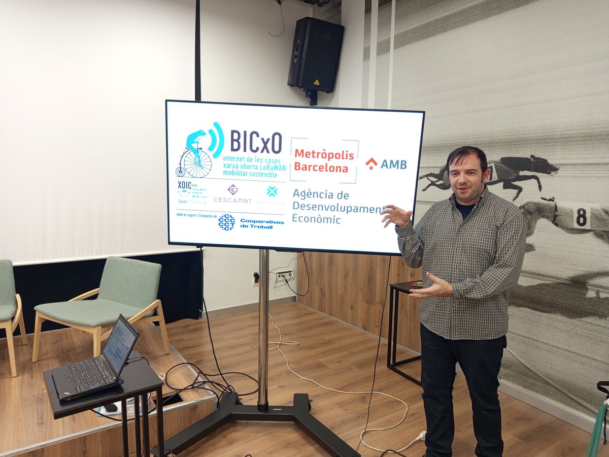 femProcomuns Coop (@femprocomuns) on Twitter photo Avui des de XOIC co-organitzem trobada amb <a href="/iotbcn/">IoT Barcelona</a> i <a href="/ttncat/">TheThingsNetworkCat</a> al <a href="/CanodromBCN/">Canòdrom -Ateneu d'Innovació Digital i Democràtica</a> i hi expliquem el projecte #BICxO on estem posant sensors a bicicletes per qualitat de l'aire, entre altres. Avui des de XOIC co-organitzem trobada amb <a href="/iotbcn/">IoT Barcelona</a> i <a href="/ttncat/">TheThingsNetworkCat</a> al <a href="/CanodromBCN/">Canòdrom -Ateneu d'Innovació Digital i Democràtica</a> i hi expliquem el projecte #BICxO on estem posant sensors a bicicletes per qualitat de l'aire, entre altres.