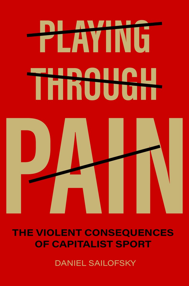 Sonya Bonczek (@sonyabonczek) on Twitter photo Playing through Pain by <a href="/DanielSailofsky/">Daniel Sailofsky</a>, challenges us to rethink a system that profits from harm & exposes how capitalism fuels violence in sports—from life-altering injuries to exploitation and “sportswashing.” uncpress.org/book/978146968… Playing through Pain by <a href="/DanielSailofsky/">Daniel Sailofsky</a>, challenges us to rethink a system that profits from harm & exposes how capitalism fuels violence in sports—from life-altering injuries to exploitation and “sportswashing.” uncpress.org/book/978146968…
