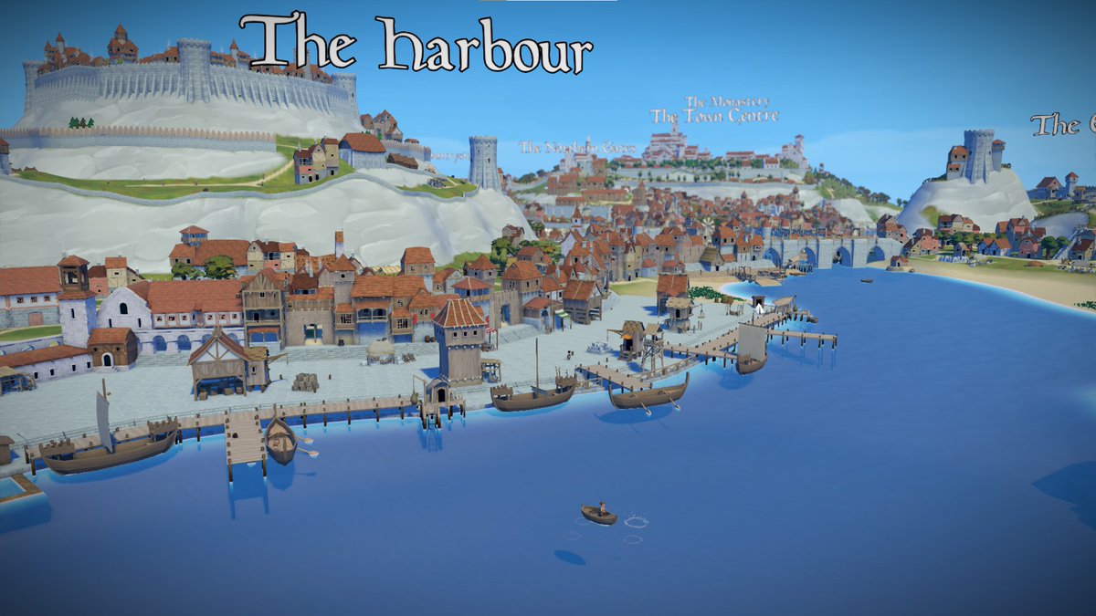 Take a look at En_Zoo's stunning build, "The Three Lighthouses of the Gorge Lagoon"!

A lot of mods have been used to produce this masterpiece. We particularly love the use of the Map Markers mod for that organized vibe 🏰⚓👏

#screenshotsaturday|#Foundation|#ModdedCity