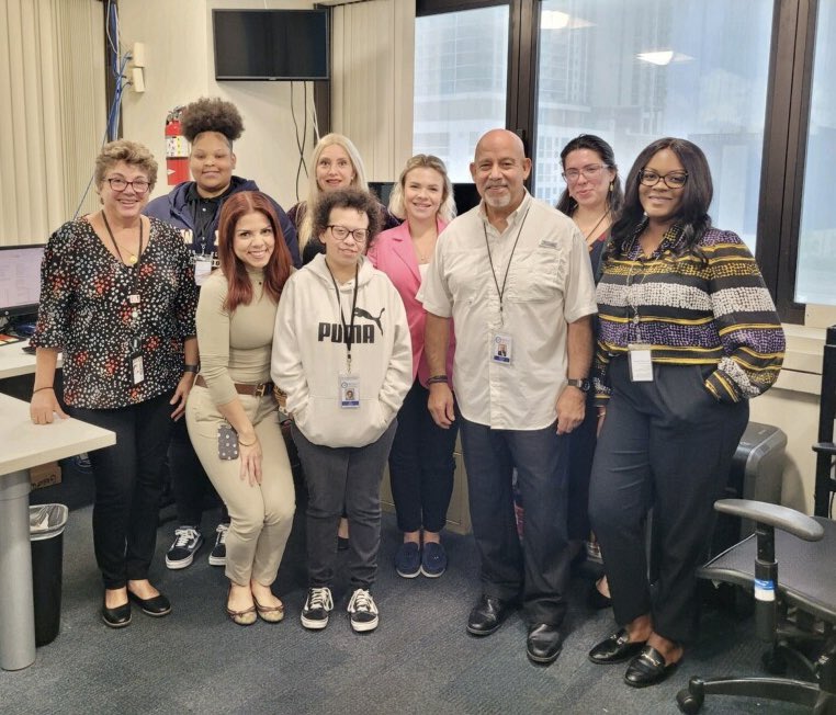 Project Victory students at the <a href="/MDCPS/">Miami-Dade Schools</a> School Board Administration Building are learning from District Operations &amp;  <a href="/OfficeofESE/">M-DCPS Department of ESE</a> teams about how to navigate the office environment to prepare them for their futures! #YourBestChoiceMDCPS <a href="/SuptDotres/">Jose L. Dotres, Ed.D.</a> <a href="/LDIAZ_CAO/">Lourdes Diaz</a> <a href="/LuisEDiazDEOA/">Luis Diaz</a>