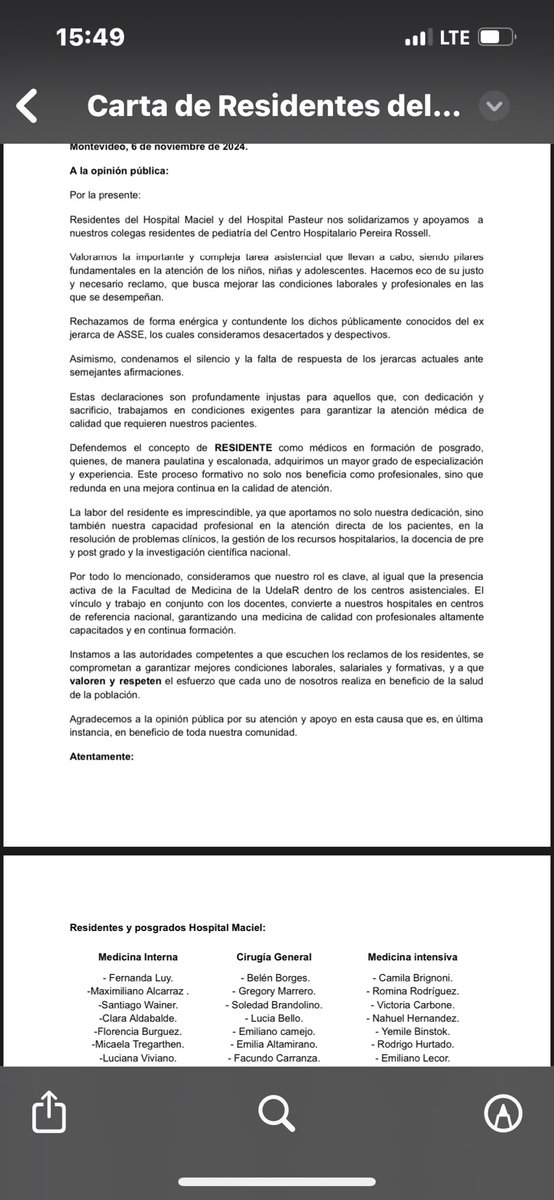 “ Me gustan mis estudiantes por son la levadura , del pan que saldrá del horno, con toda su sabrosura”
