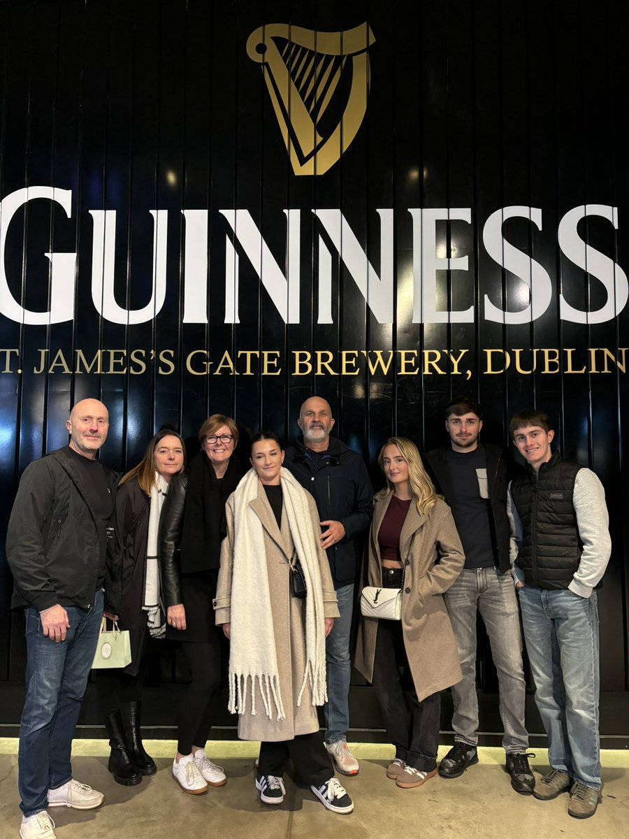Dublin you spoiled us. Amazing weekend. #dublin #Guinness