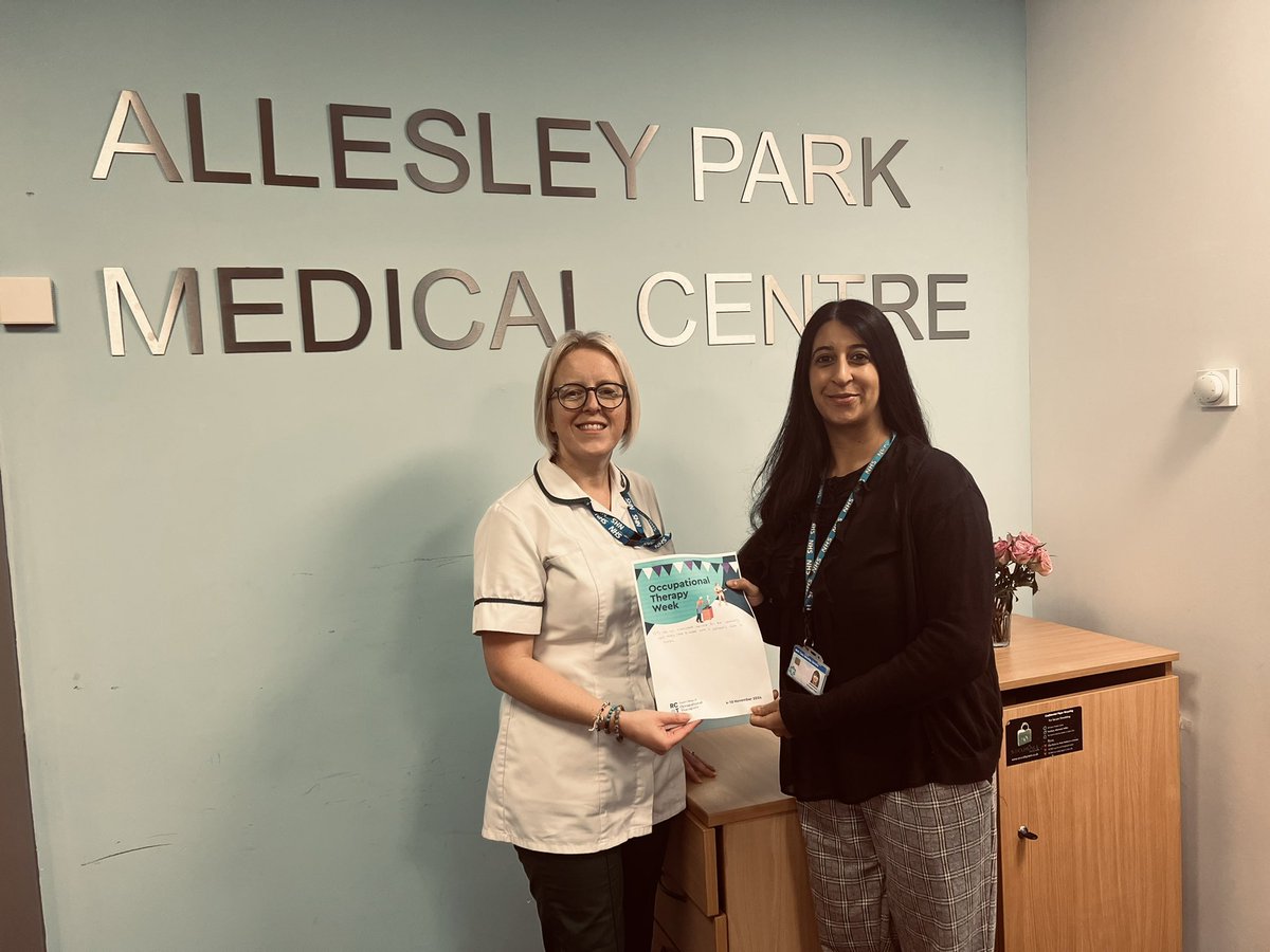 Jorobinson79's tweet photo. Been a very busy week in Primary Care but we took the time to ask some of our MDT colleagues what they thought about having OTs in their Practices as part of Occupational Therapy Week 2024 #OTWeek2024 #PrimaryCareOT @TaraConvery @CandWAHPs https://t.co/IUCHDMV5mo