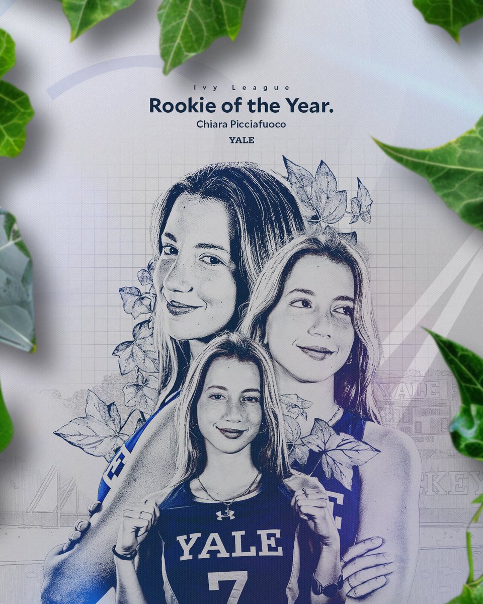 👏 Congratulations to our <a href="/IvyLeague/">Ivy League</a> award winners!

Rookie of the Year Chiara Picciafuoco...