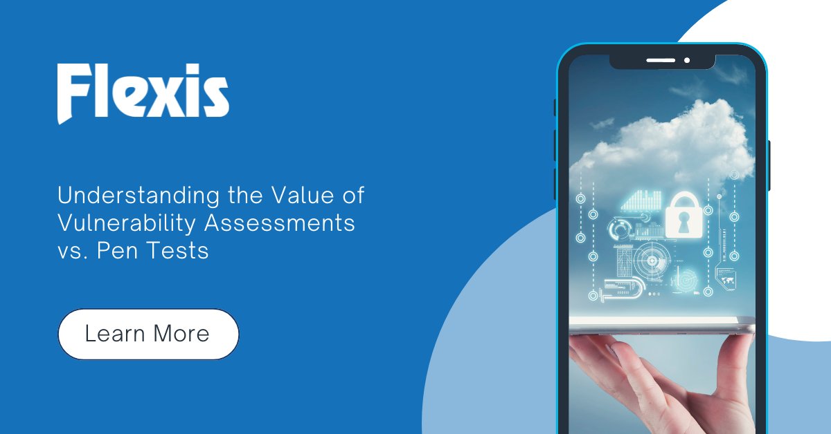 Flexisit's tweet photo. Learn the difference between vulnerability assessments and pen tests and how a well-rounded approach to cybersecurity can protect your network, reputation, and peace of mind. Read the full article: https://t.co/J1NjjM08aw #Flexisit #VAPT #Cybersecurity #PenetrationTesting https://t.co/frxu7limxu