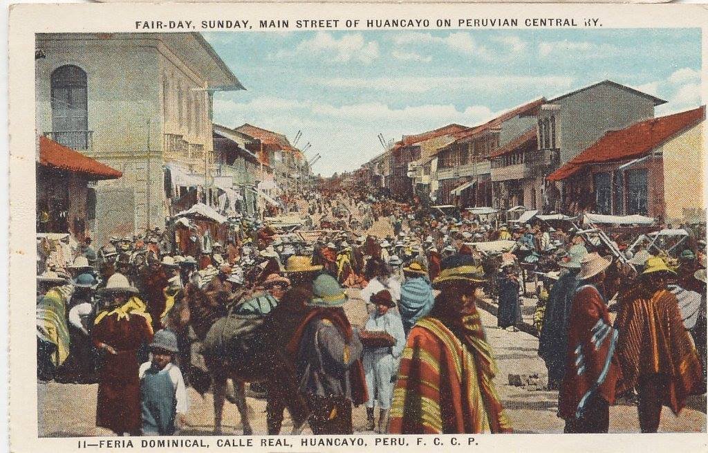 Feria Dominical, Huancayo (1937).
