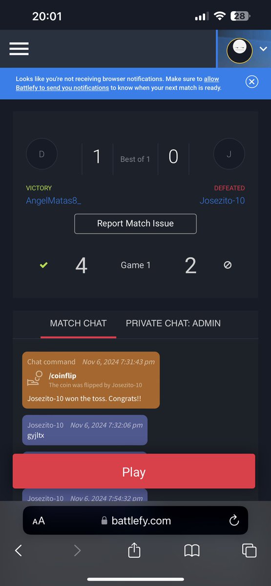 Menudo vergonzoso el tipo este por perder un partido empieza a insultar y a decir cosas de mi pais. esto se puede reportar?