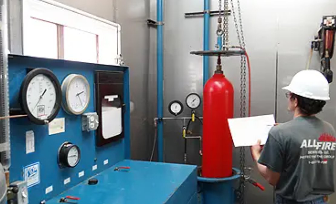 AllfireL's tweet photo. Protecting your business goes beyond just having fire extinguishers. Our fire suppression systems are a vital component of comprehensive fire protection, ensuring your property and team are safeguarded in every emergency. 

#WorkdayWednesday #FireSuppression #AllfireServices https://t.co/9W1r7EbWFp