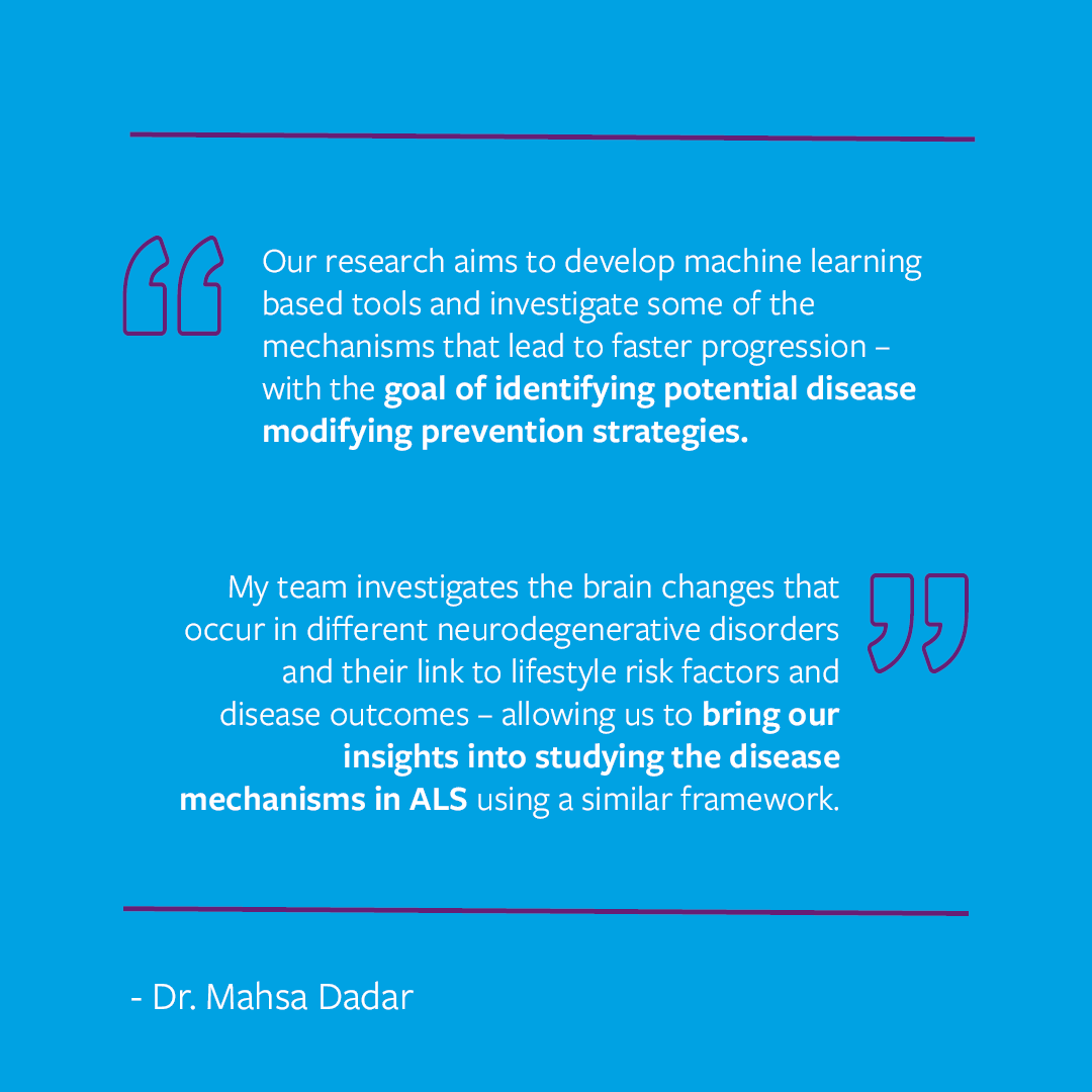 ALS Canada (@alscanada) on Twitter photo With the support of her 2023 ALS Canada-<a href="/BrainCanada/">Brain Canada</a> Discovery Grant, Dr. Mahsa Dadar is evaluating the utility of structural brain MRI as an ALS biomarker. Read more, visit bit.ly/3ZQpNQL. With the support of her 2023 ALS Canada-<a href="/BrainCanada/">Brain Canada</a> Discovery Grant, Dr. Mahsa Dadar is evaluating the utility of structural brain MRI as an ALS biomarker. Read more, visit bit.ly/3ZQpNQL.