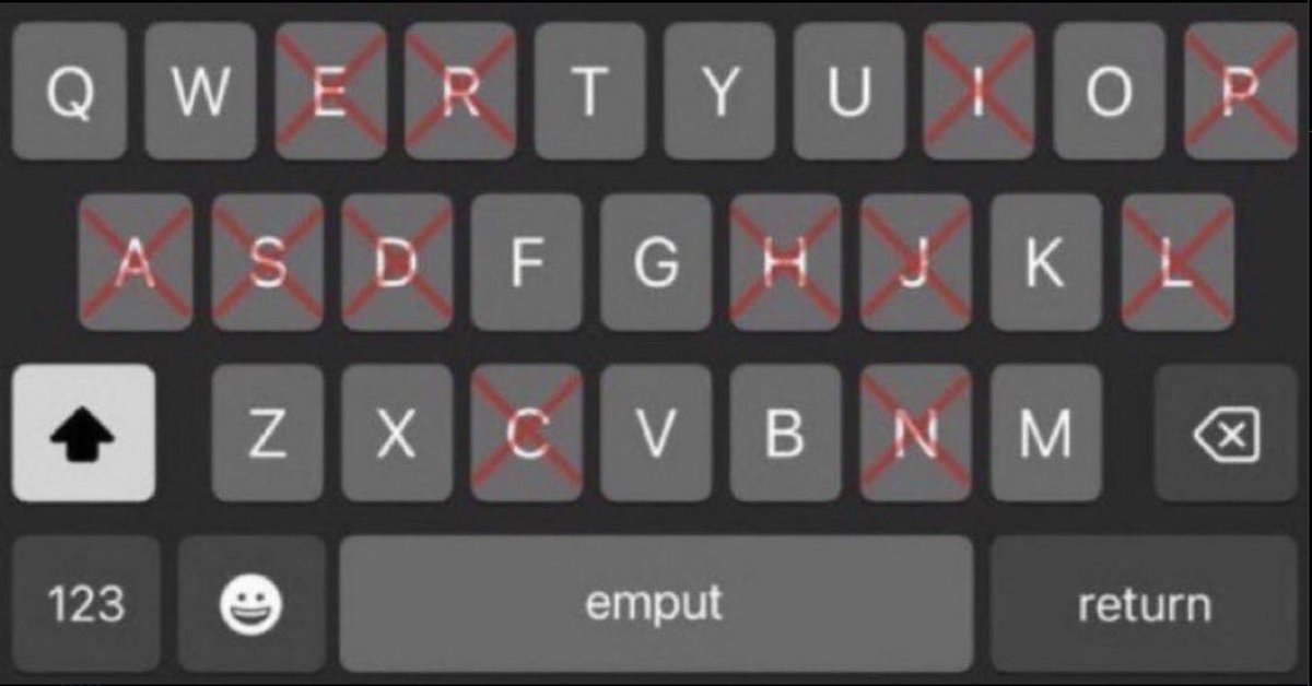 Spell your name without these letters