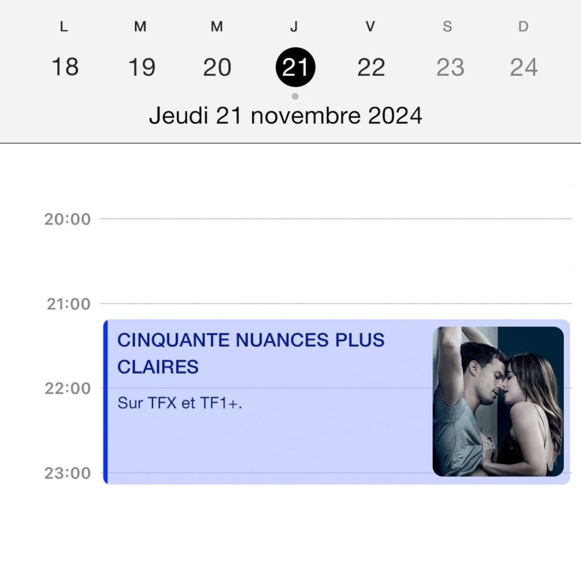tfx's tweet photo. Dis-nous lequel tu préfères en commentaire ! 👀
📺 La trilogie de #CinquanteNuances, à partir de demain soir sur #TFX et @tf1plus. https://t.co/1opZoJi8tM