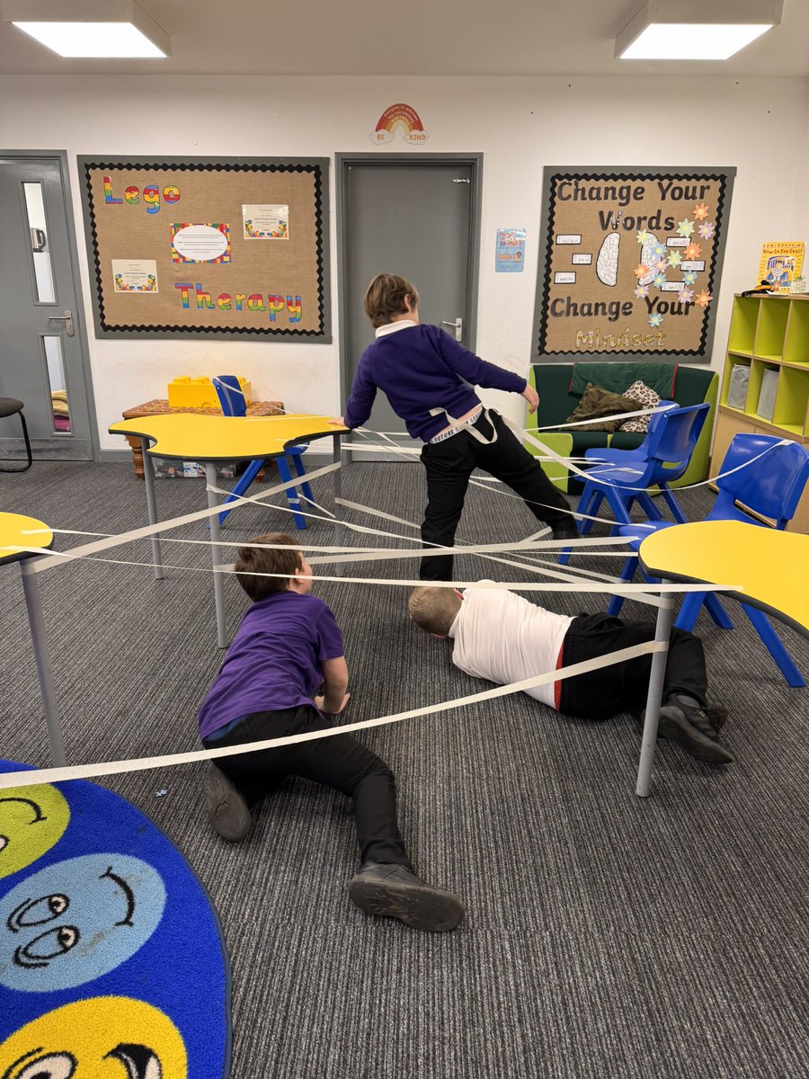 taylerdawson's tweet image. A Regulation through Play session or professional ninjas in training? 🥷🐝🤍
@PosRegard @LaceyFieldLouth @WellspringAT #WeMakeADifference #UnconditionalPositiveRegard