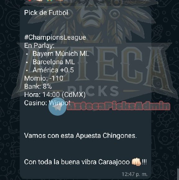 AztecaPicksMX's tweet photo. ChapitoVip 🗣️ https://t.co/v50epLsc0f