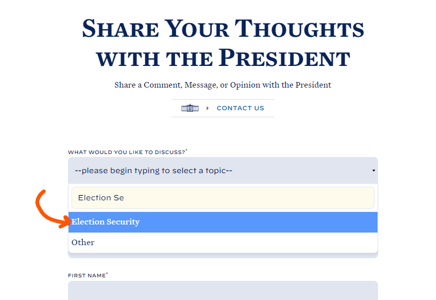 tirelessfrog's tweet image. whitehouse.gov/contact

VOTER INTERFERENCE IS HAPPENING AND IF YOU'RE CONCERNED ABOUT AN ILLEGITIMATE OUTCOME, TAKE ACTION TO CONTEST IT. I'VE LEFT A SAMPLE MESSAGE IN THE REPLIES.

#DoNotConcedeKamala #DoNotConcede