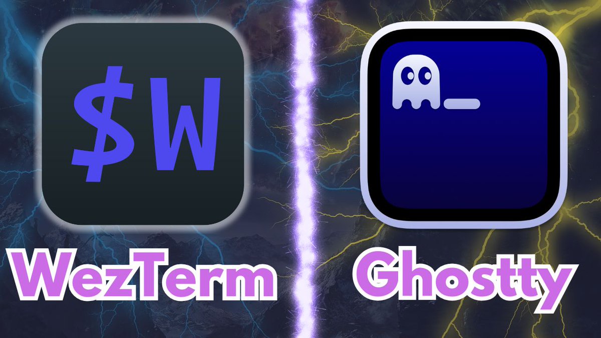 link_arzu's tweet photo. I was wrong, #wezterm can be as fast as the #ghostty or #kitty terminal emulators, I thought WezTerm was slow but it's a setting you can modify to feel as smooth. Check out my YouTube video for all the details https://t.co/nLP3iy86cC