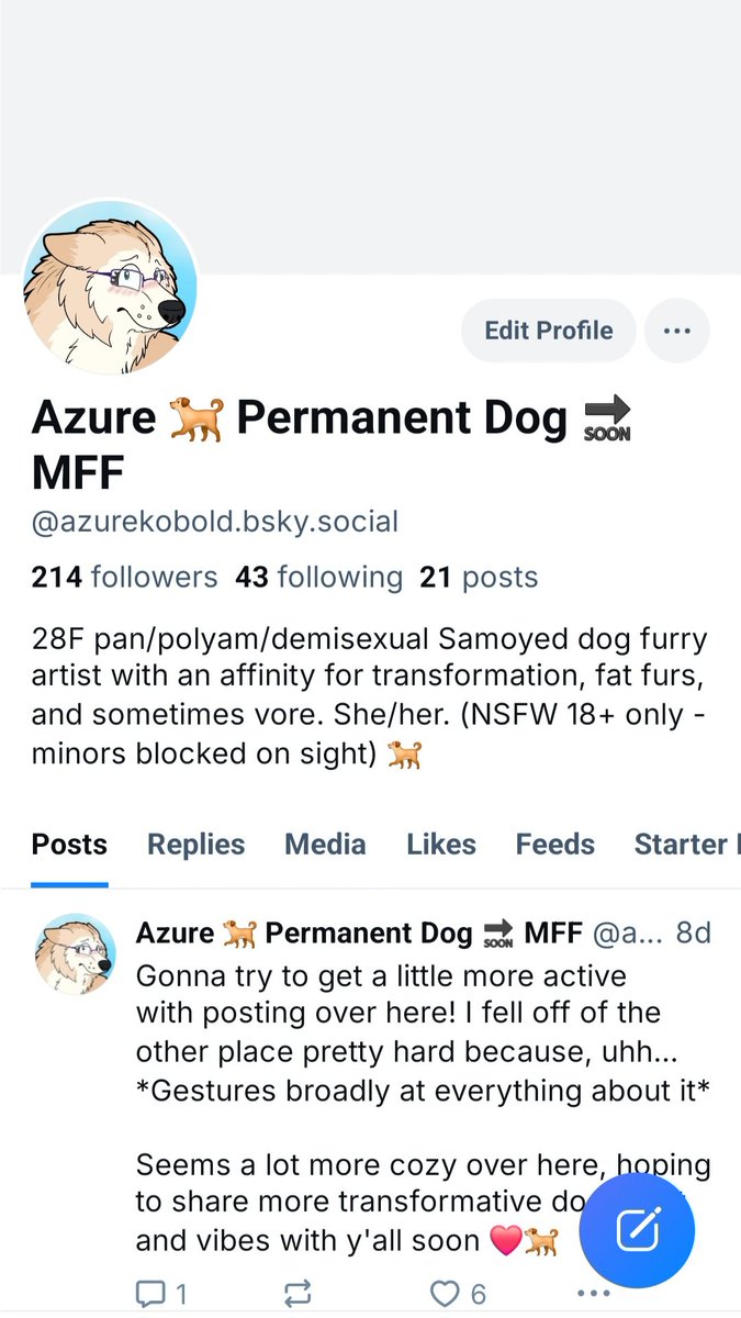 Please follow me over at the blue place, I know I haven't been active here in a while anyways but at this point I'm pretty sure I won't be looking back. Love you all and see you over there ❤️
