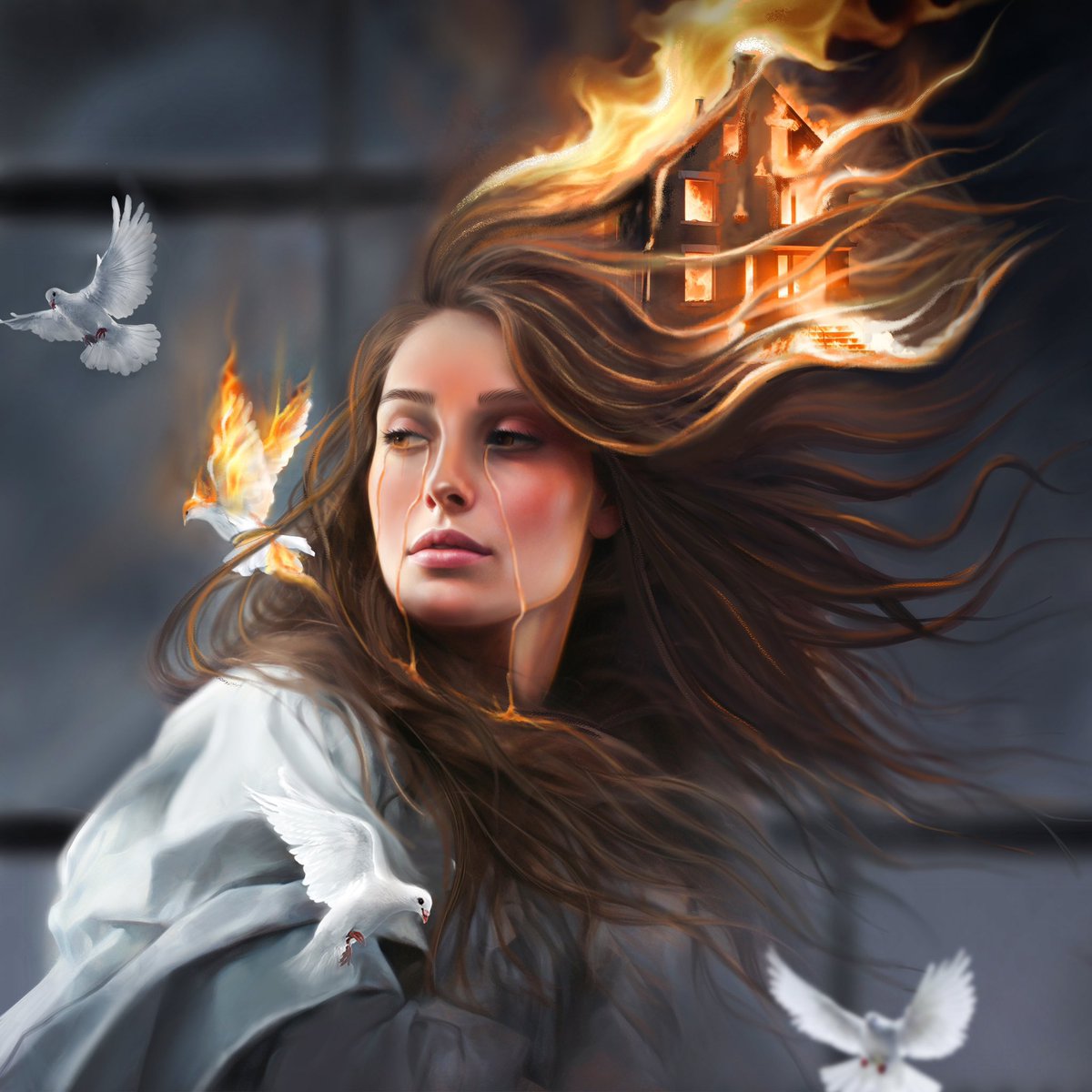 “Ember of Dependency”
Like a trembling bird, trapped and bound, I long to break free—to soar where peace and freedom forever surround.🕊️

2.5 Sol
exchange.art/single/HHwb5J6…