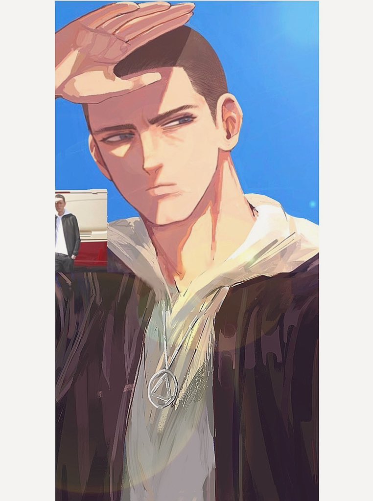 大昔に描いて没にしたえむ  下手だけど熱は感じるので…載