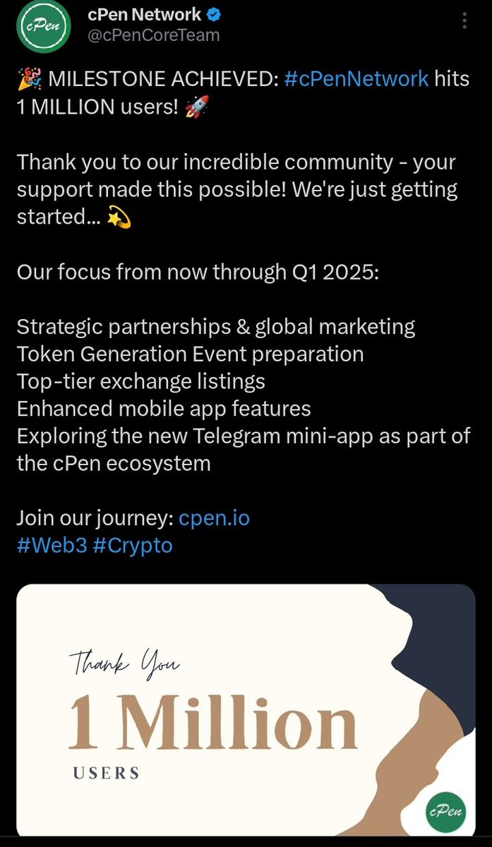 BlessedAustineC's tweet photo. @cPenCoreTeam The road map is clear 💯 https://t.co/hiYvqYkDYz