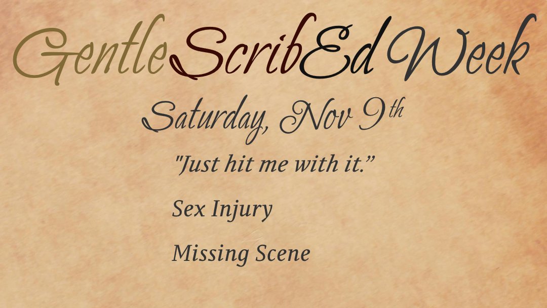 Optional prompts for #GentleScribEdWeek Day 3