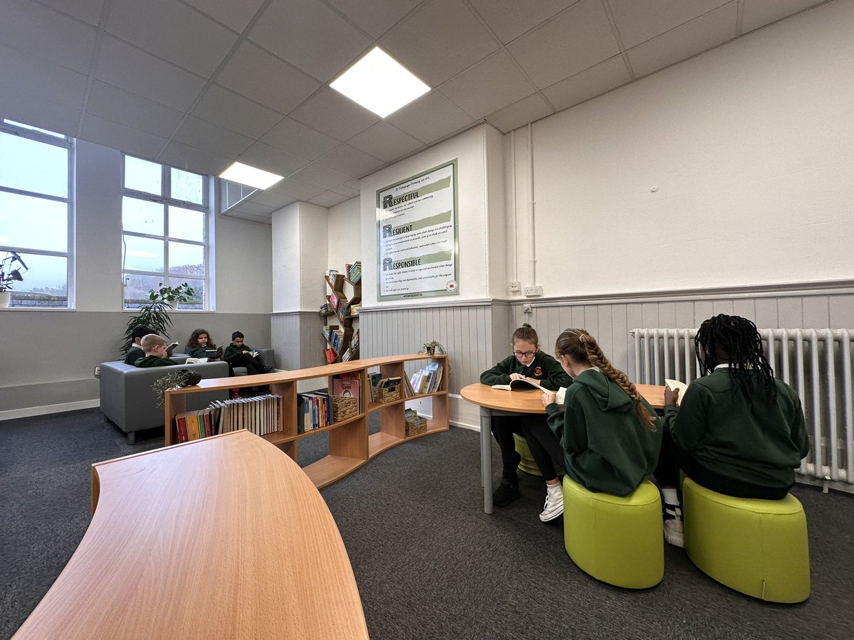 Our beautiful new library is complete. We feel very blessed to have such a wonderful flexible learning space for our pupils. Thank you <a href="/landscapes4lrn/">Landscapes 4 Learning Ltd</a> for making our ideas bloom!