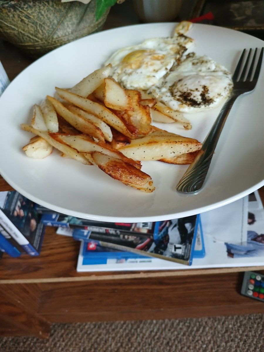 A very yummy breakfast 😋 
#Food