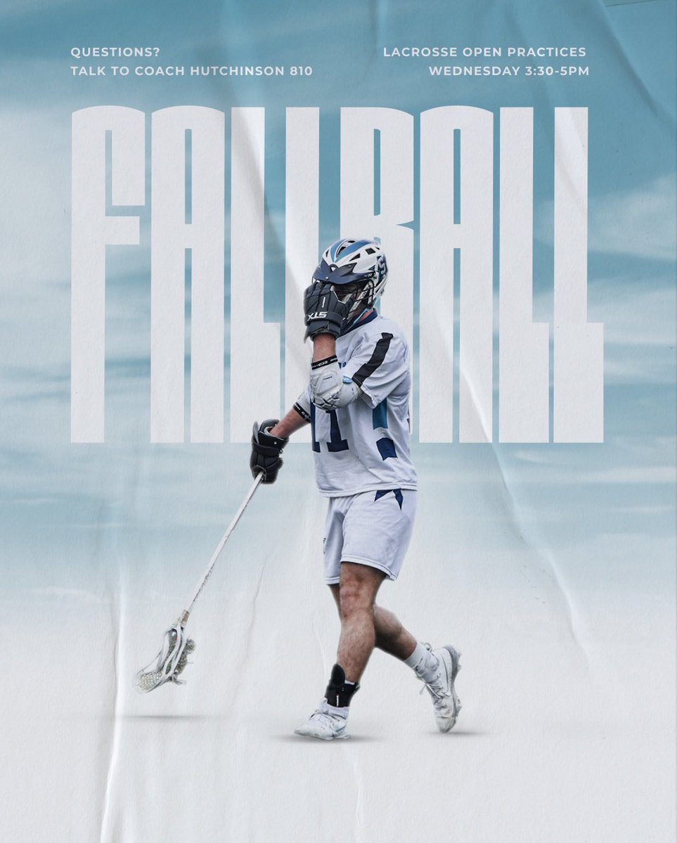 LACROSSE FALLBALL STARTING NOW‼️
