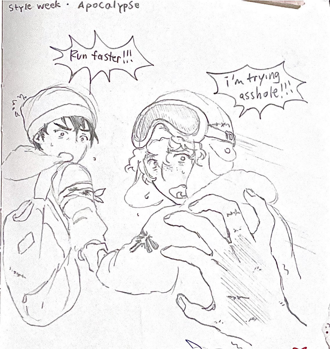 8venoms's tweet image. #styleweek2024 day 3: apocalypse