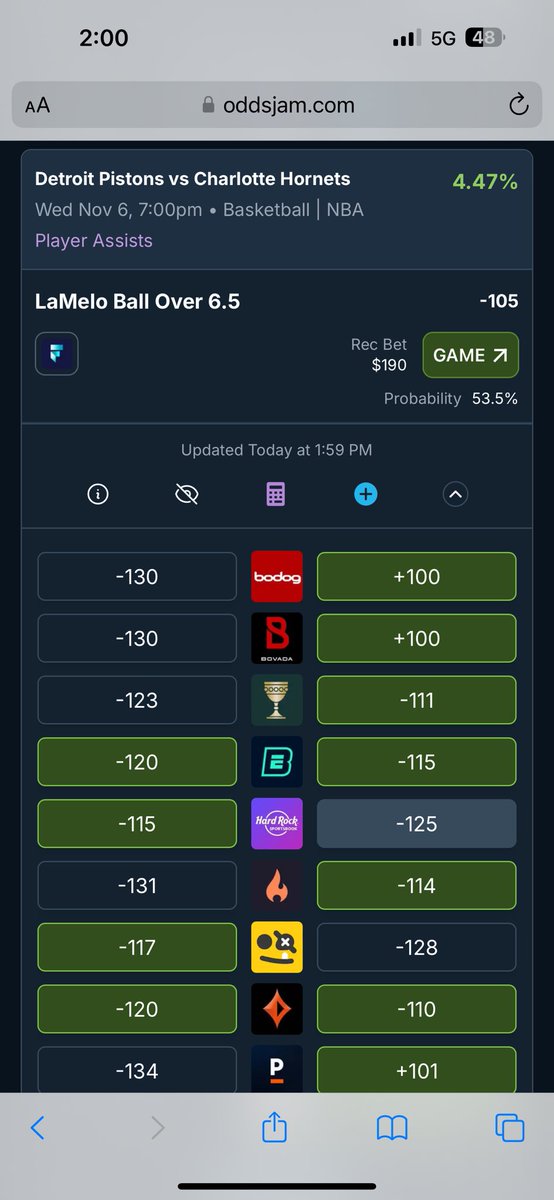 TheArbFather's tweet image. Anyone down for another +EV Fliff Parlay &amp;amp; Giveaway⁉️⁉️

Each individual play is 4-8% EV to Pinnacle.. INSANE value 📈

Plays found on @OddsJam 📊

IF this hits I’ll GIVEAWAY $100 to 3 people who do the following 👇 

1. RT this tweet ✅
2. Follow me 🤚🏼 
3. Follow @OddsJam