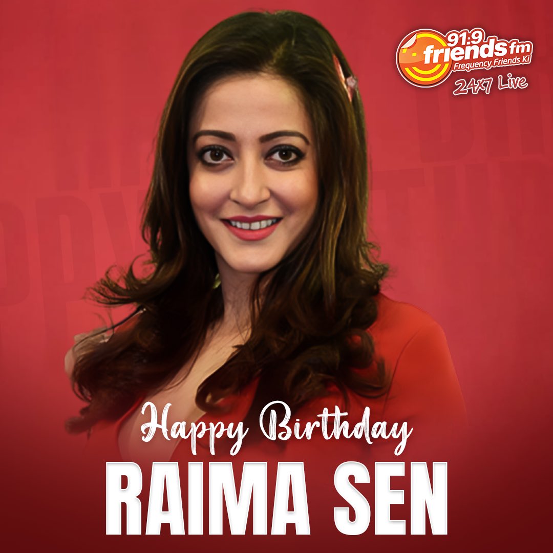 919FriendsFm's tweet image. Happy birthday gorgeous @raimasen 
🥳🥳🎂🎂❤️❤️😍😍

#happybirthdayraimasen #RaimaSen