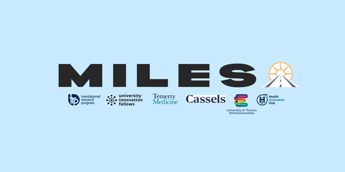 Join us for the second-annual "MILES" symposium. This event is designed to bring together bright minds from across disciplines to shape the future of innovation and entrepreneurship on campus.

When: November 20th, 3-6pm
Where: 263 McCaul St.

Learn more: trp.utoronto.ca/event/meaningf…