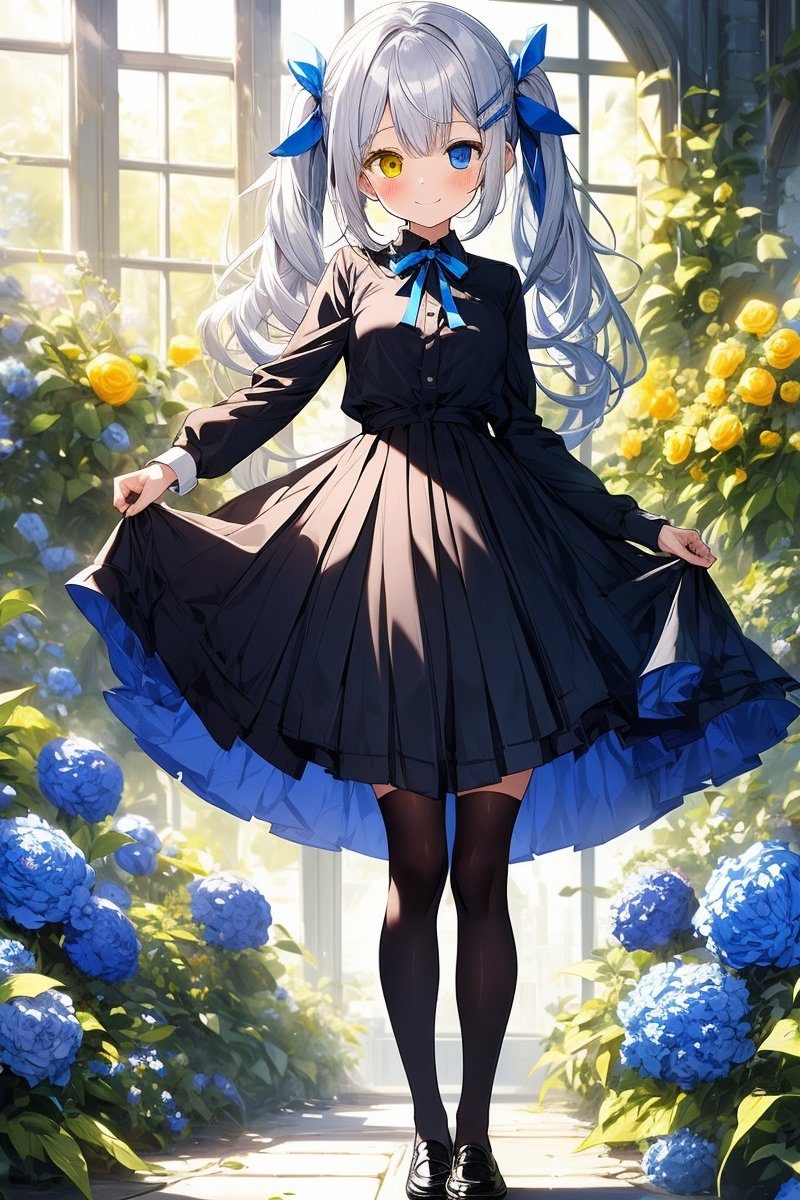 キャラクター名：バーバラ・ドール
おかえりなさい✨
私のお庭へようこそ
ゆっくり休んでいくと良いわ
#AIart
#AIイラスト
#AIイラスト術師さんと繋がりたい