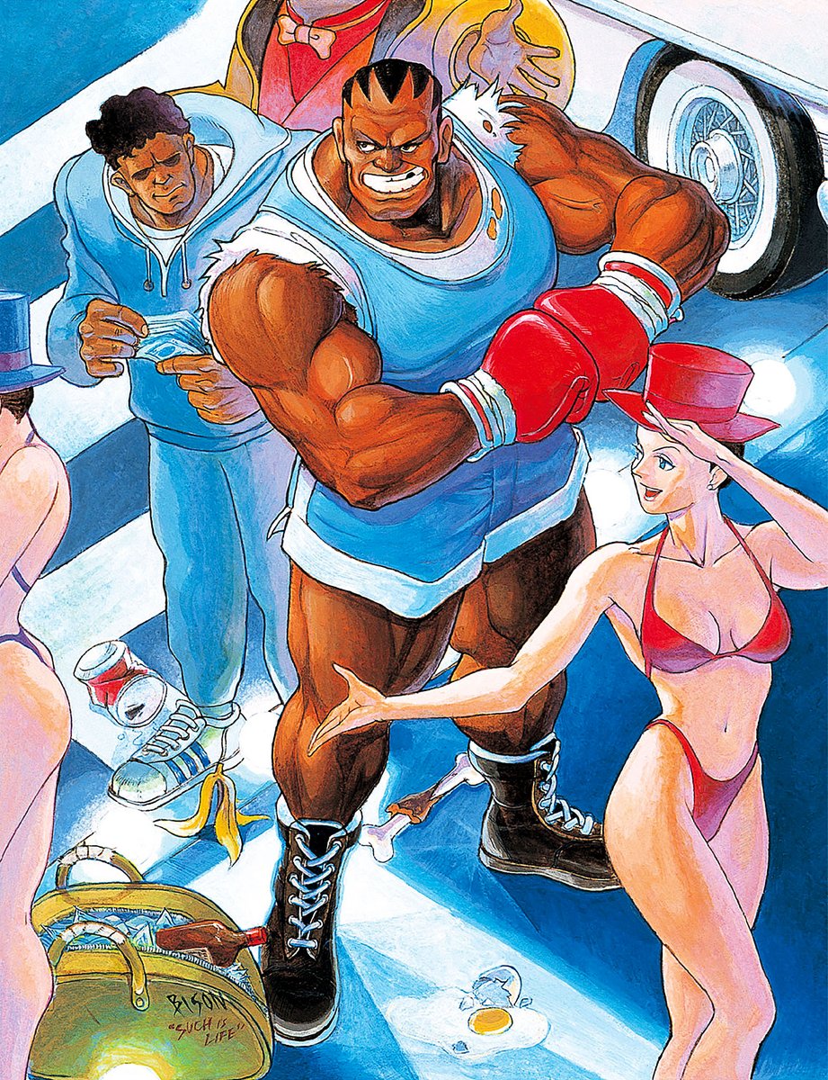 puremolecule's tweet photo. #マイク・バイソン #MikeBison #Balrog #ストリートファイター #StreetFighter  #Capcom https://t.co/R1TLKb1gI1