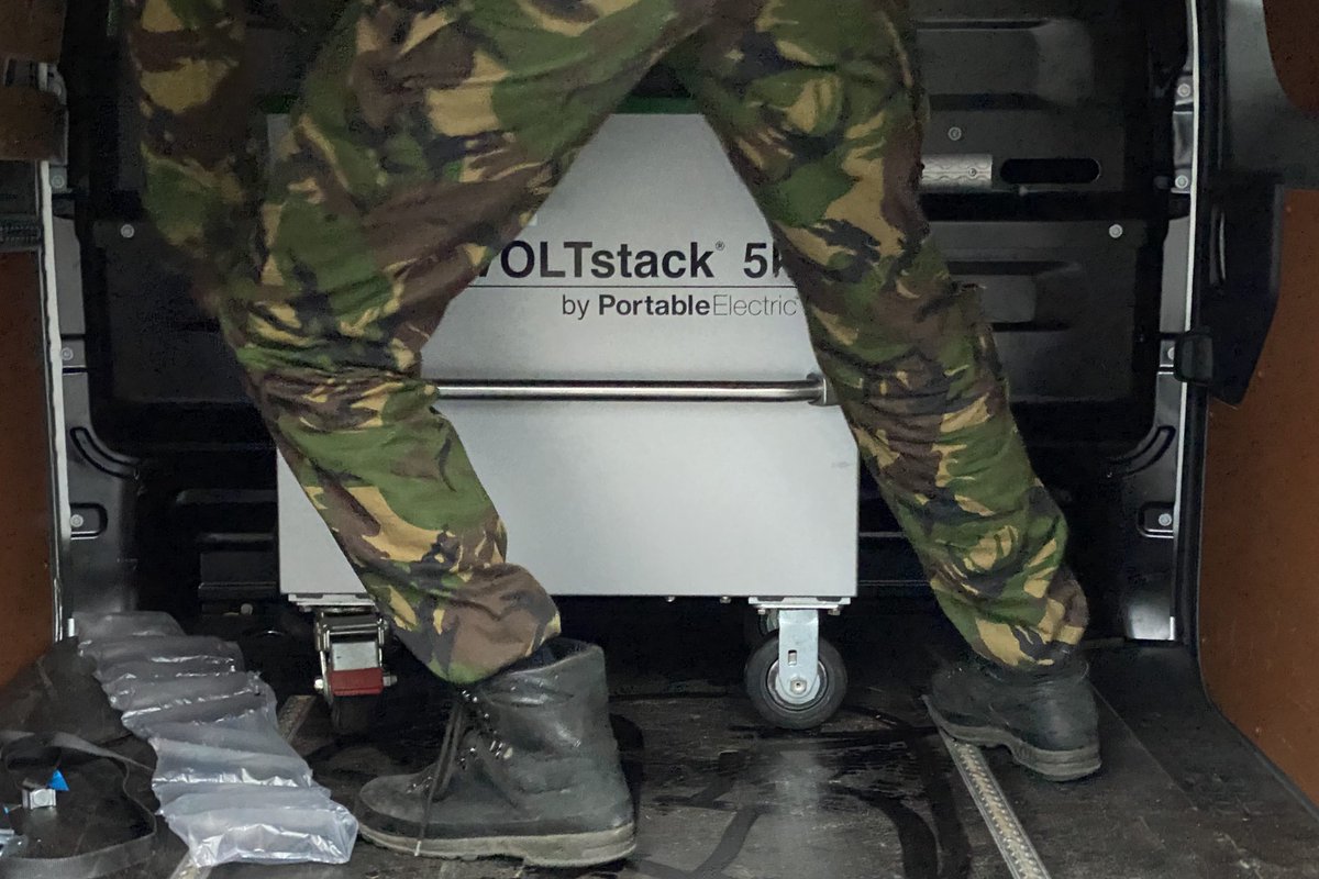 portablelectric's tweet photo. Our partners at @skoonenergy have been using Voltstacks on some incredible projects, from maritime operations to events. It's exciting to see clean energy in action! 

Thanks, @markrabin, for the image! #PortableElectric #Voltstack #CleanEnergy #Netherlands #VoltstackInTheWild https://t.co/5ljJwJilsw