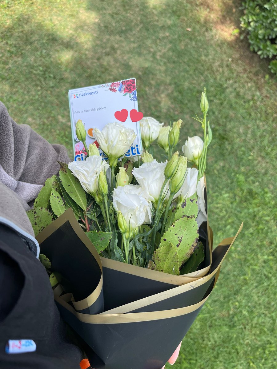 Ben Beyaz Gül aldım 🥹😍