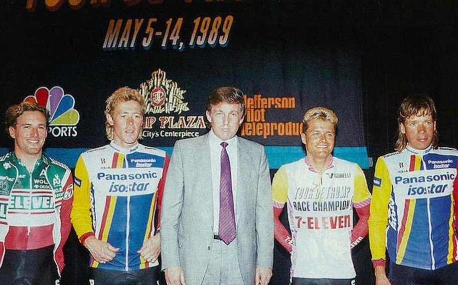 chiodi17's tweet photo. 🇺🇸 Sabias que Donald Trump tenia su propio Tour ciclista? 😂

El Tour de Trump fue una carrera profesional hasta 1996 🫡

El último ganador fue nada más y nada menos que Lance Armstrong 🔥

Te ha sorprendido? 🤔 https://t.co/R6bNc4c3Od
