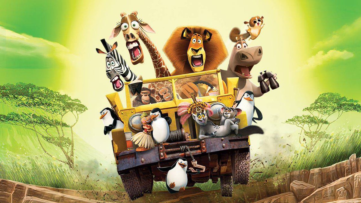 ToonHive's tweet photo. 16 years ago today, ‘Madagascar: Escape 2 Africa’ released in theaters. https://t.co/2FTW3vTIey