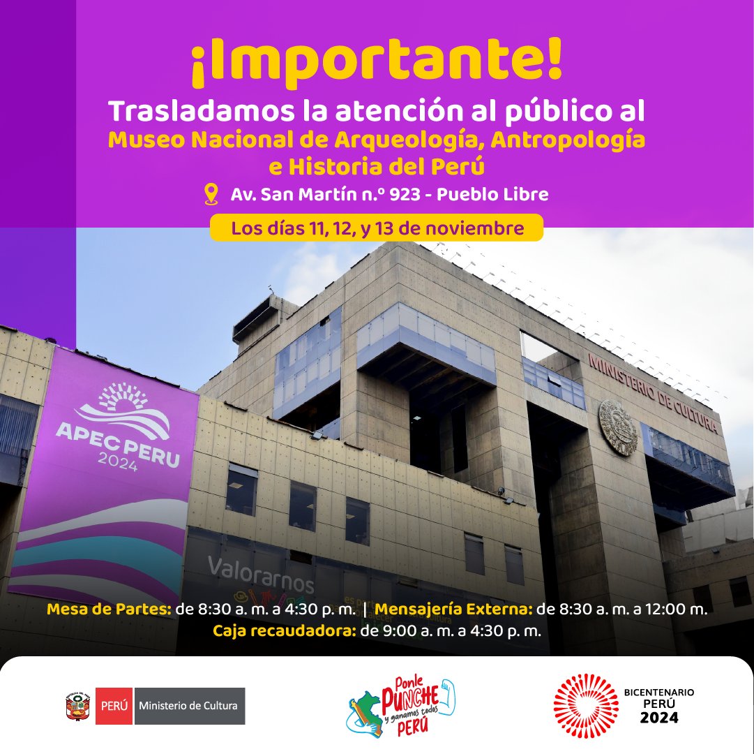 Ministerio de Cultura tweet media