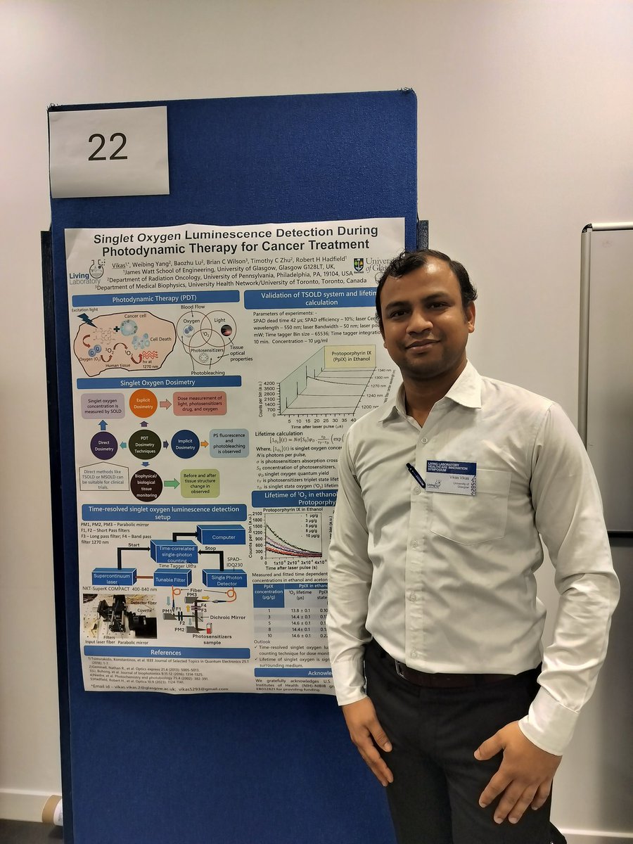Vikas (@vikas55902130) on Twitter photo Excited to share our work as a poster presentation and having a great interaction with researchers working towards healthcare innovation in Scotland at THE LIVING LAB: HEALTHCARE INNOVATION SYMPOSIUM at Queen Elizabeth Hospital, Glasgow
<a href="/UofGLivingLab/">The Living Laboratory</a> <a href="/QuantumSensors/">QuantumSensorsGlasgow</a> Excited to share our work as a poster presentation and having a great interaction with researchers working towards healthcare innovation in Scotland at THE LIVING LAB: HEALTHCARE INNOVATION SYMPOSIUM at Queen Elizabeth Hospital, Glasgow
<a href="/UofGLivingLab/">The Living Laboratory</a> <a href="/QuantumSensors/">QuantumSensorsGlasgow</a>