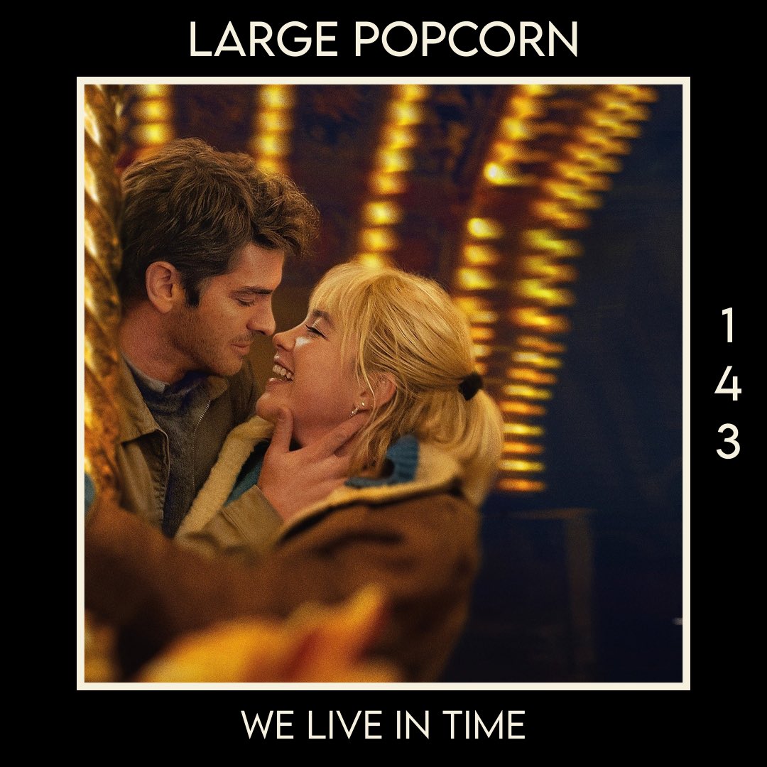 LargePopcornPod's tweet image. Need a distraction today? We’ve got you covered. Check out our latest episodes

Reel Week: going to see We Live In Time solo in a room full of couples

Marquee Week: 90s views of mental health in Girl, Interrupted

largepopcornpod.buzzsprout.com