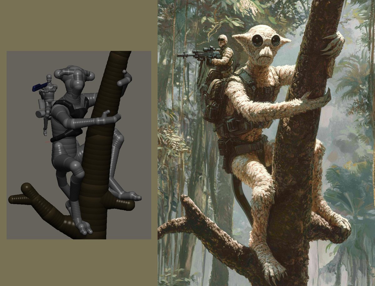 midjourney's tweet photo. We're seeing really cool creative workflows using our retexture feature and 3D modeling software. Check out these examples from 3D hobbyist  Moonlitmaverick using Zbrush and Midjourney to imagine creatures on alien worlds. https://t.co/ISvIh3mvja