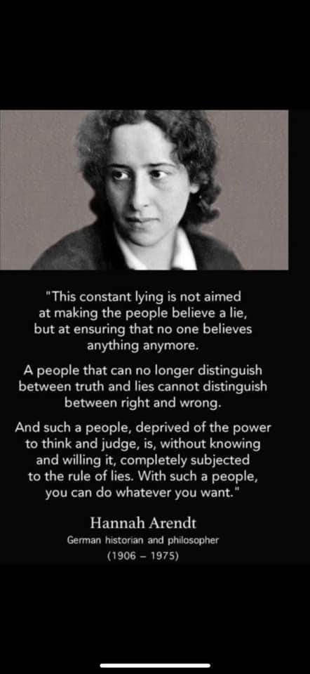 If you only ask for bread and circus, and disregard the lies, you will reap the consequences.