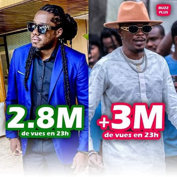 VBrazzaville's tweet photo. 🇨🇲🆚🇨🇮 Le clash est lancé ! 2,8M de vues en 23h pour le remix de Viviane vs 3M pour "Djénéba Djaba" de @DebordoLeekunfa. Et le Congo ? 🇨🇬 @rogaroga_em @NesteliaFforest @MakhalbaM, êtes-vous prêts à relever le défi ? #Afrobeat #MusiqueAfricaine #Challenge #YouTube https://t.co/qifQoayLKJ