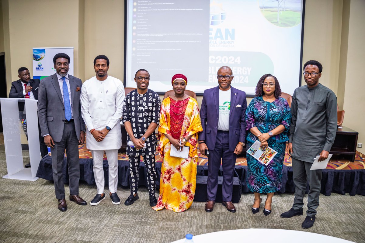 REANigeria's tweet photo. HIGHLIGHTS FROM THE REAN RENEWABLE ENERGY CONFERENCE #REC2024
Yesterday, November 5th, the Renewable Energy Association of Nigeria (#REAN) hosted its much-anticipated Renewable Energy Conference in Lagos, themed "Unlocking Affordable Energy for All." The event brought together... https://t.co/YrerVom3Qi