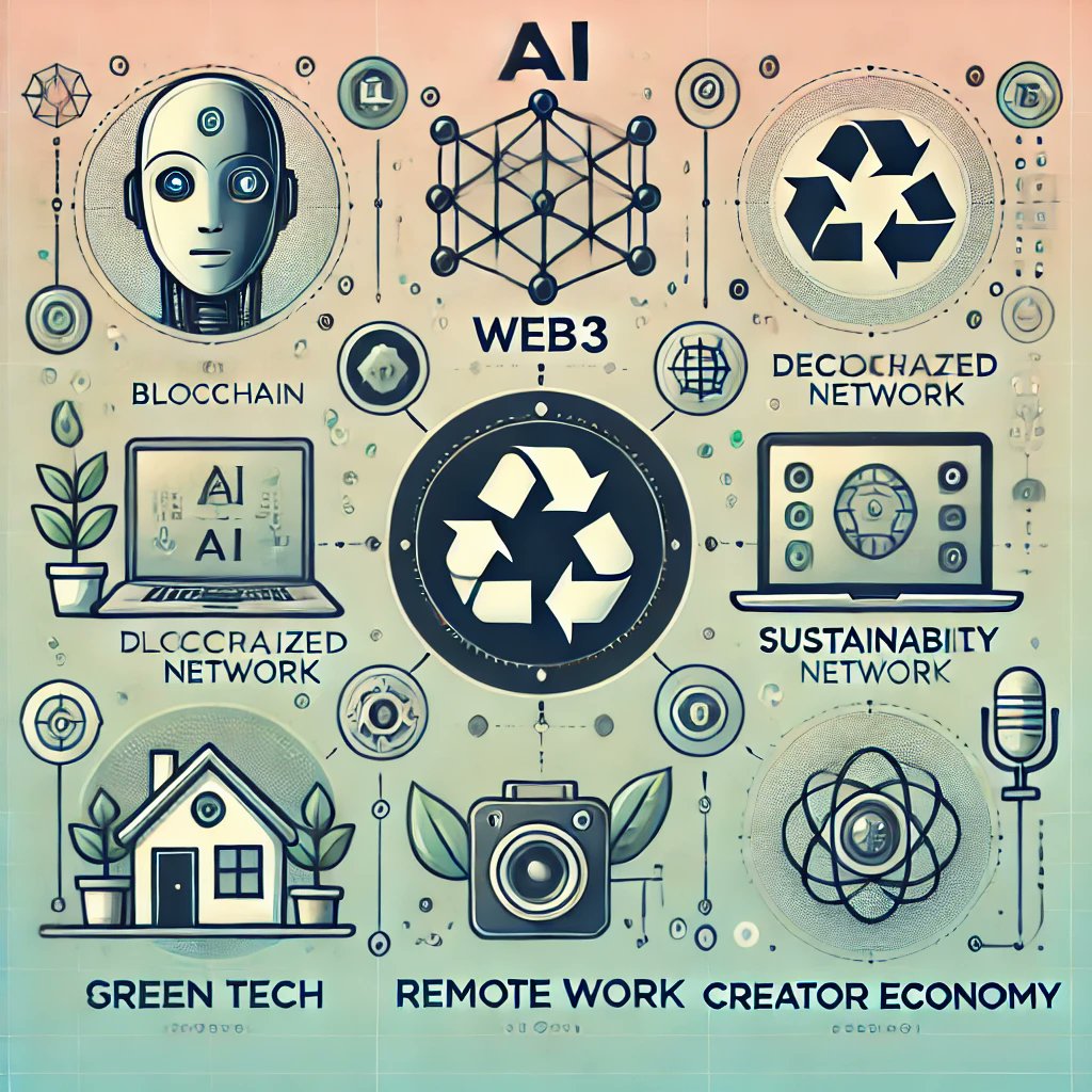 Susan2036's tweet photo. "Top trends to watch right now! 🚀🧵👇 #TrendingThread #WhatsNext
1. AI Everywhere 🤖
AI is becoming part of everyday life. How are you using it? https://t.co/UqBTSf7aqB