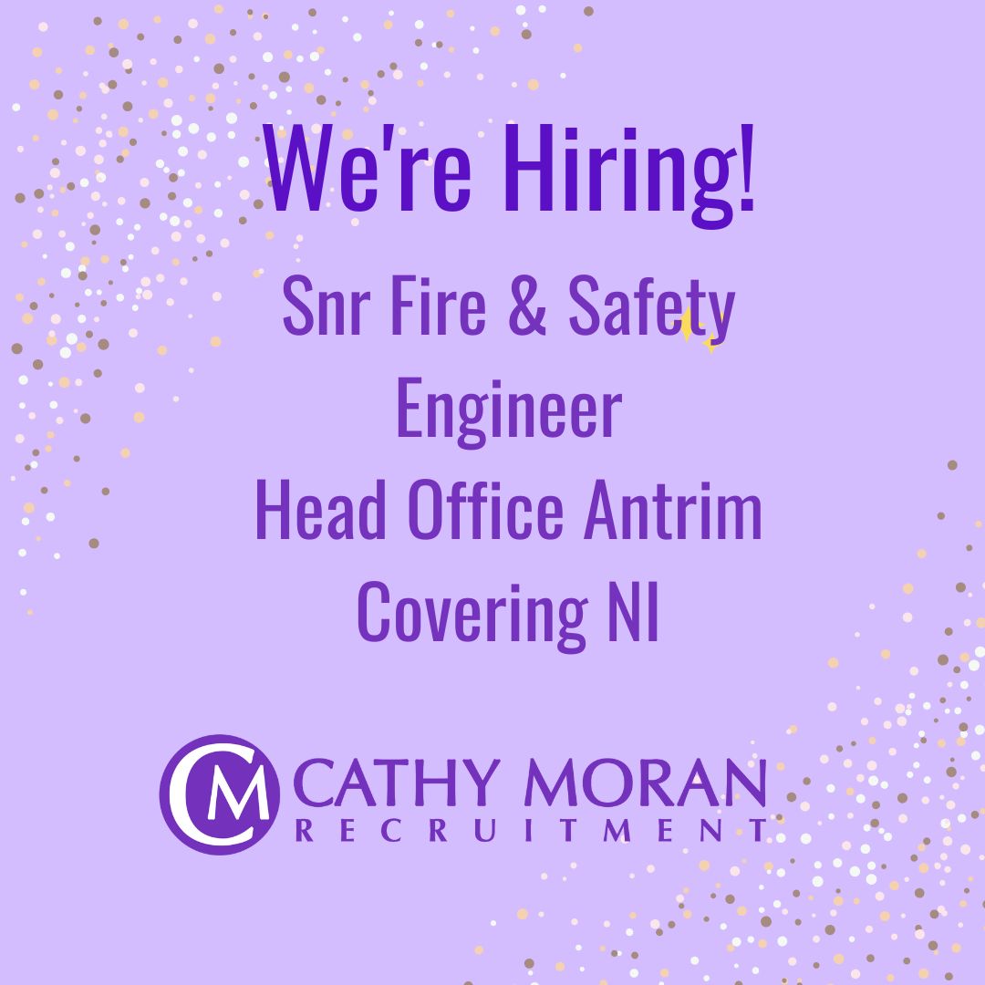 New job #Jobalert Snr Fire &amp; Security Engineer
Field based with office in Antrim, covering #NorthernIreland #Jobfairy #firesafetyjobs
shorturl.at/vRpGA