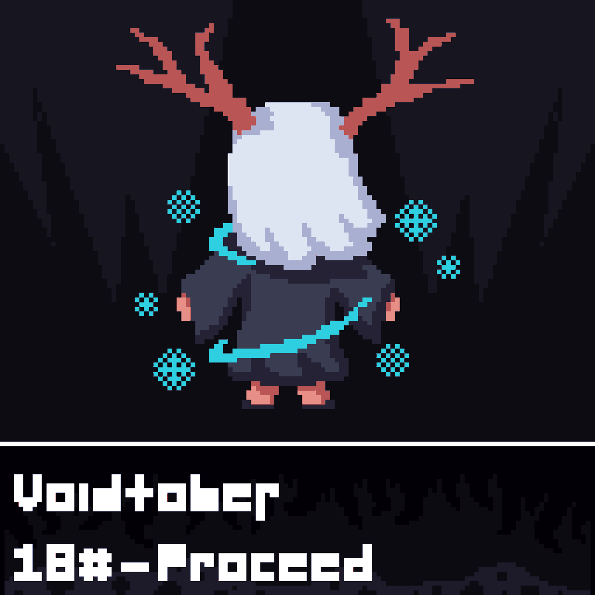 PixelCharalex's tweet photo. VoidTober Drawings from 17-20! #halloween2024 #inktober2024 #undertale #DELTARUNE #pixelartist #chara https://t.co/8m9gUPGmqy
