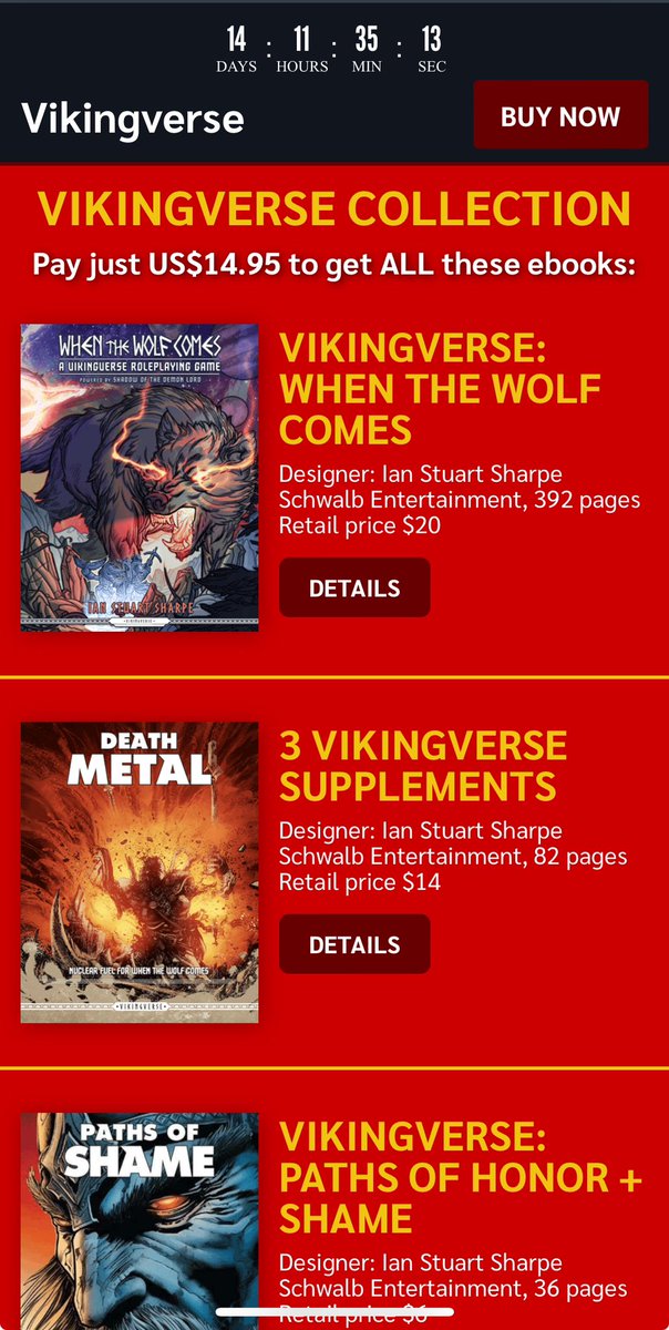 Wolf feeders! ALL YOU CAN EAT! Bundle of Holding!

bundleofholding.com/presents/Vikin…
