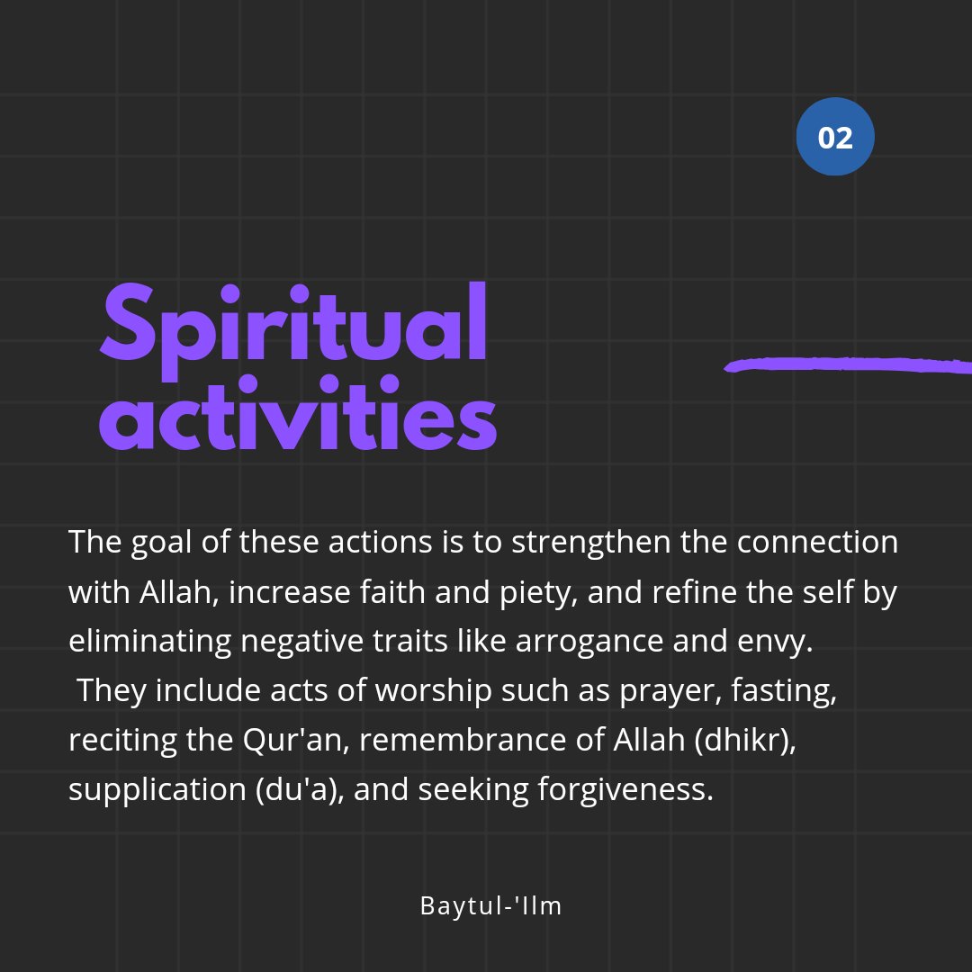 alabbaad_X's tweet photo. The daily actions in a Muslim's life can be divided into four main categories:
1. Spiritual Actions
2. Physical Actions
3. Intellectual Actions
4. Financial Actions

Pay attention to these and work it in your schedule to optimize time management. https://t.co/OjiKepbvCQ